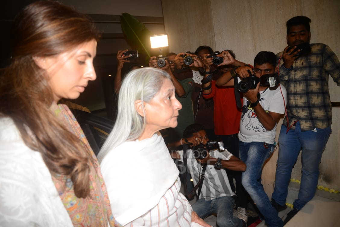 Jaya Bachchan and Shweta Nanda