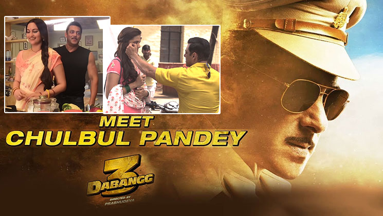 Salman Khan, Sonakshi Sinha, Saiee Manjrekar-Dabangg 3
