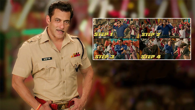 dabangg 3 hud hud hook step salman khan
