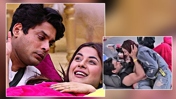 Sidharth Shehnaaz Kiss Bigg Boss 13