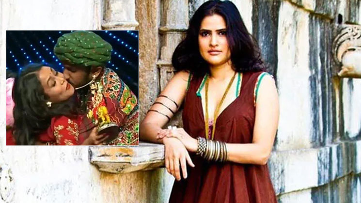 sona mohapatra sony tv indian idol neha kakkar forced kiss