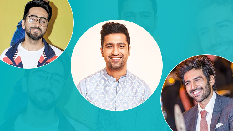 Ayushmann Khurrana, Vicky Kaushal, Kartik Aaryan