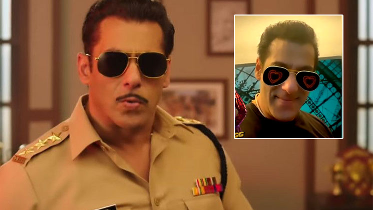Chulbul Pandey Face Filter