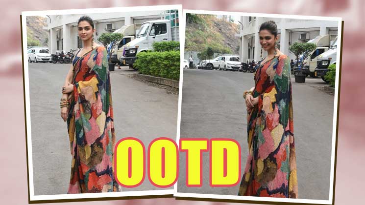 Deepika Padukone saree
