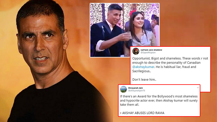 Good Newwz Akshay Kumar Slammed For Controversial Dialogue Against Lord Ram Trolls Call Him Shameless And Hypocrite Bollywood Bubble