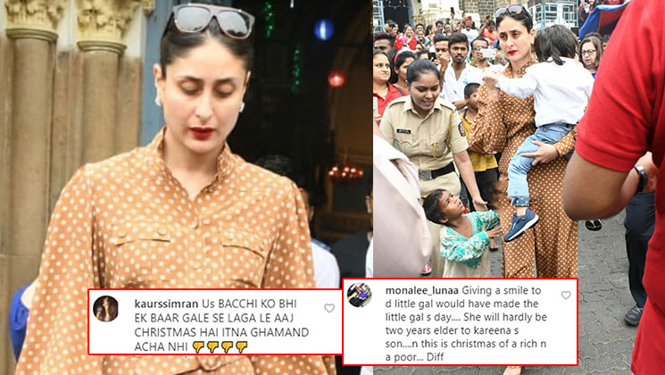 Kareena Kapoor trolled ignoring poor child