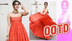 Kriti Sanon looks like a breathe of fresh air in this off-shouldered coral gown 