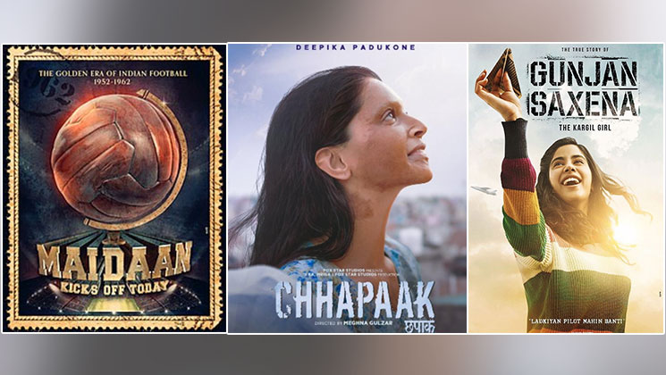 Chhapaak Maidaan Bhuj Gunjan Saxena Tanhaji