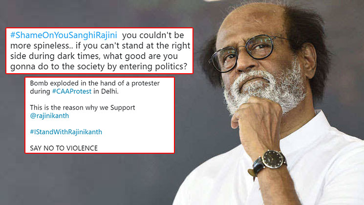 Rajinikanth -CAA Protest