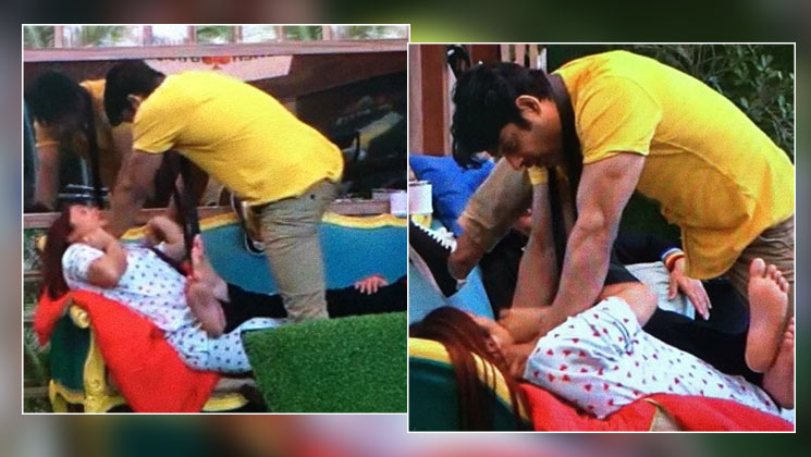 Bigg Boss 13 Sidharth Shukla Shehnaaz Gill strangling