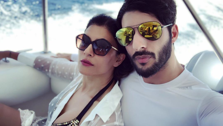 Sushmita Sen and Rohman Shawl