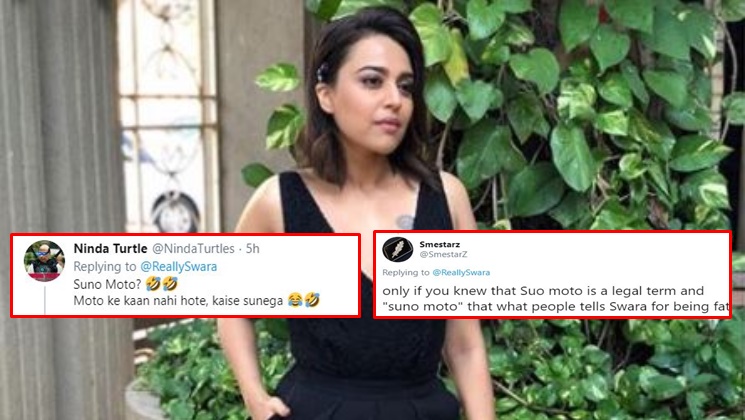 Swara Bhasker trolled