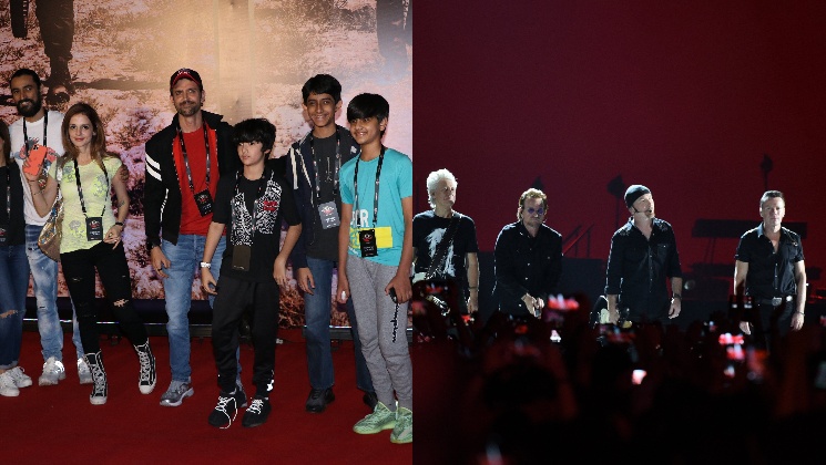 Hrithik Roshan, Sussane Khan, U2