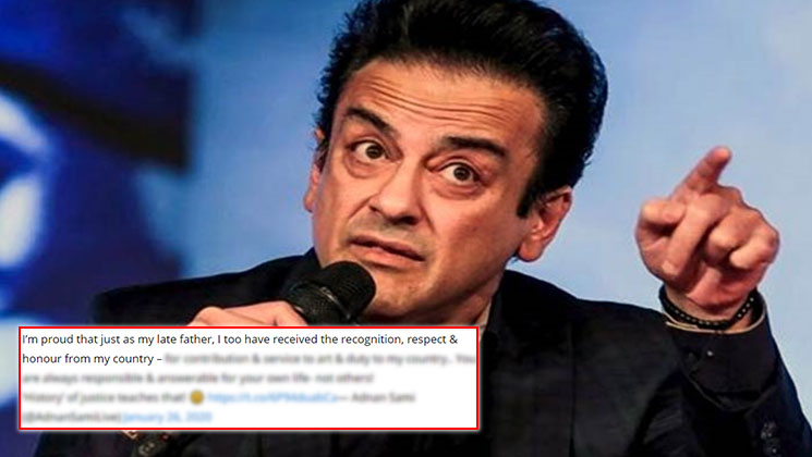 Adnan Sami Padma Shri