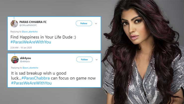 Akanksha Puri-Paras Chhabra Break-up