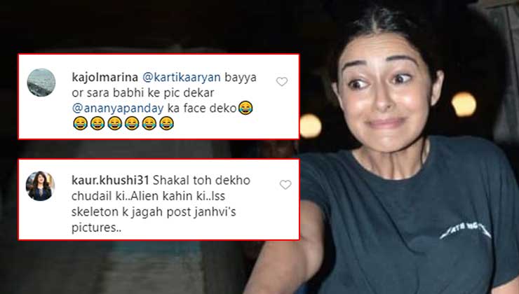 Ananya Panday trolled