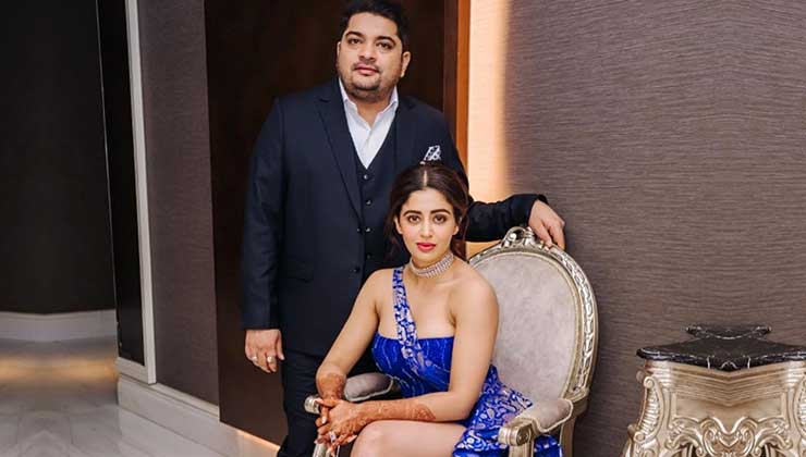 Nehha Pendse Shardul Singh Bayas wedding reception pics