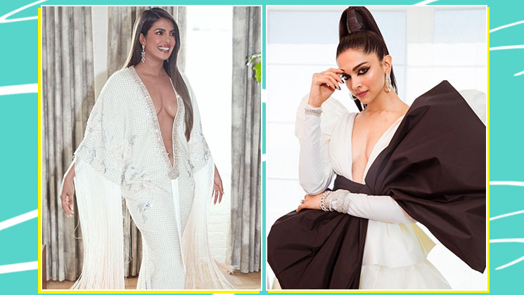 bollywood actress plunging neckline dress