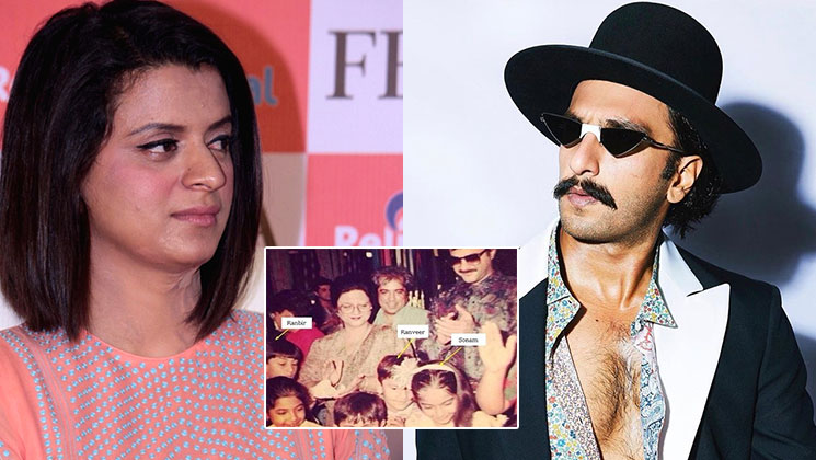 rangoli chandel ranveer singh outsider