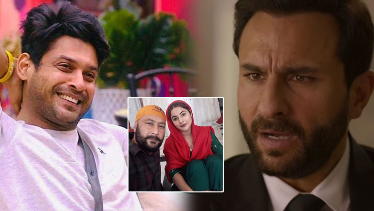 Saif Ali Khan, Shehnaaz Gill, Bigg Boss 13, Sidharth Shukla