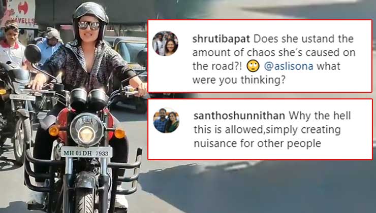 Sonakshi Sinha bike ride trolled