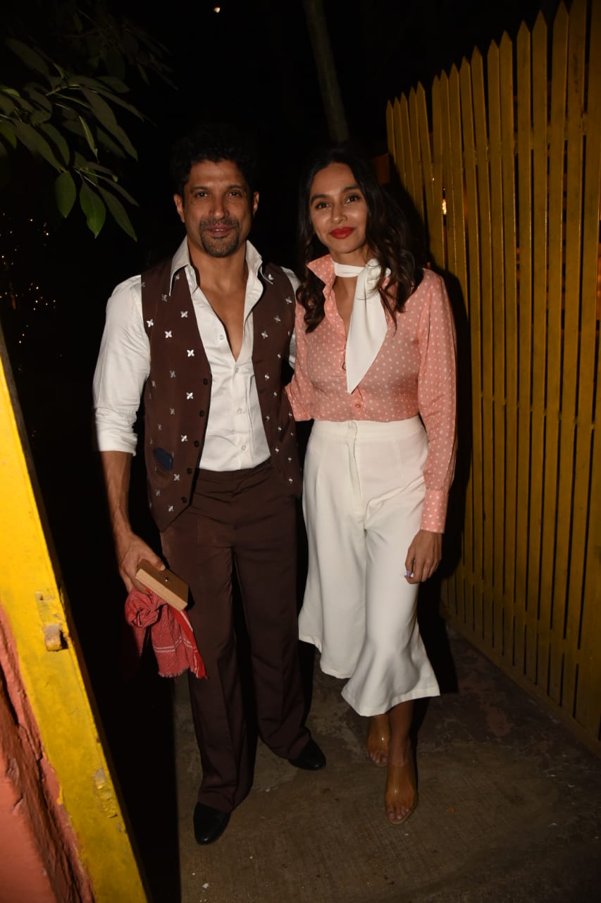 Farhan Akhtar and Shibani Dandekar