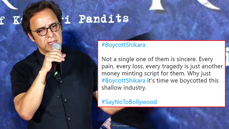 boycott vidhu vinod chopra shikara
