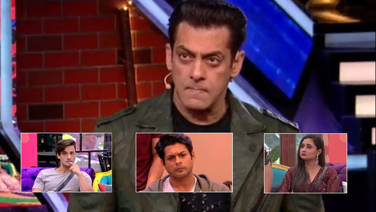 Salman Khan, Bigg Boss 13, Sidharth Shukla, Asim Riaz, Rasahmi Desai