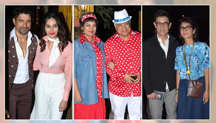 Javed Akhtar Birthday bash