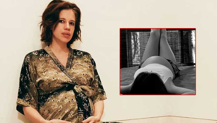 Mom To Be Kalki Koechlin Stuns In Her Pregnancy Photo Shoot Flaunting Her Baby Bump Bollywood Bubble