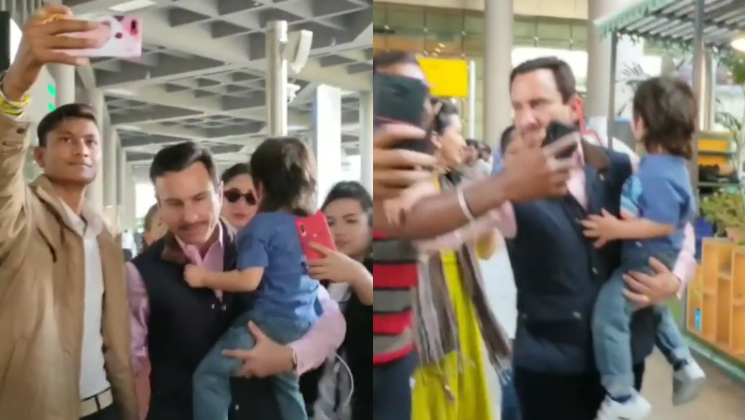 saif ali khan kareena kapoor mobbed fans