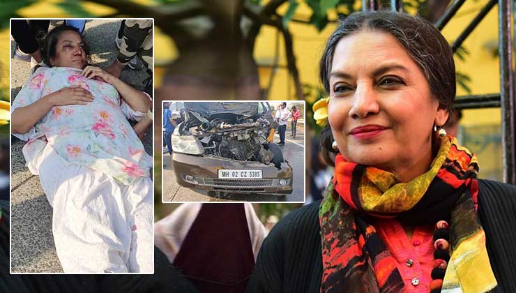 shabana azmi car accident