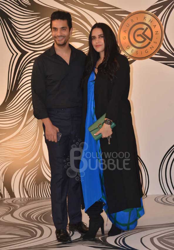 Neha Dhupia and Angad Bedi