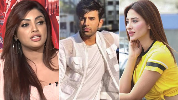 Akanksha Puri Paras Chhabra Mahira Sharma