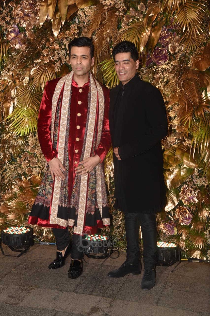 Armaan Jain Anissa Malhotra Wedding Reception Bollywood Celebs