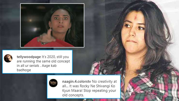 Ekta Kapoor Kasautii Zindagii Kay Prerna trolled