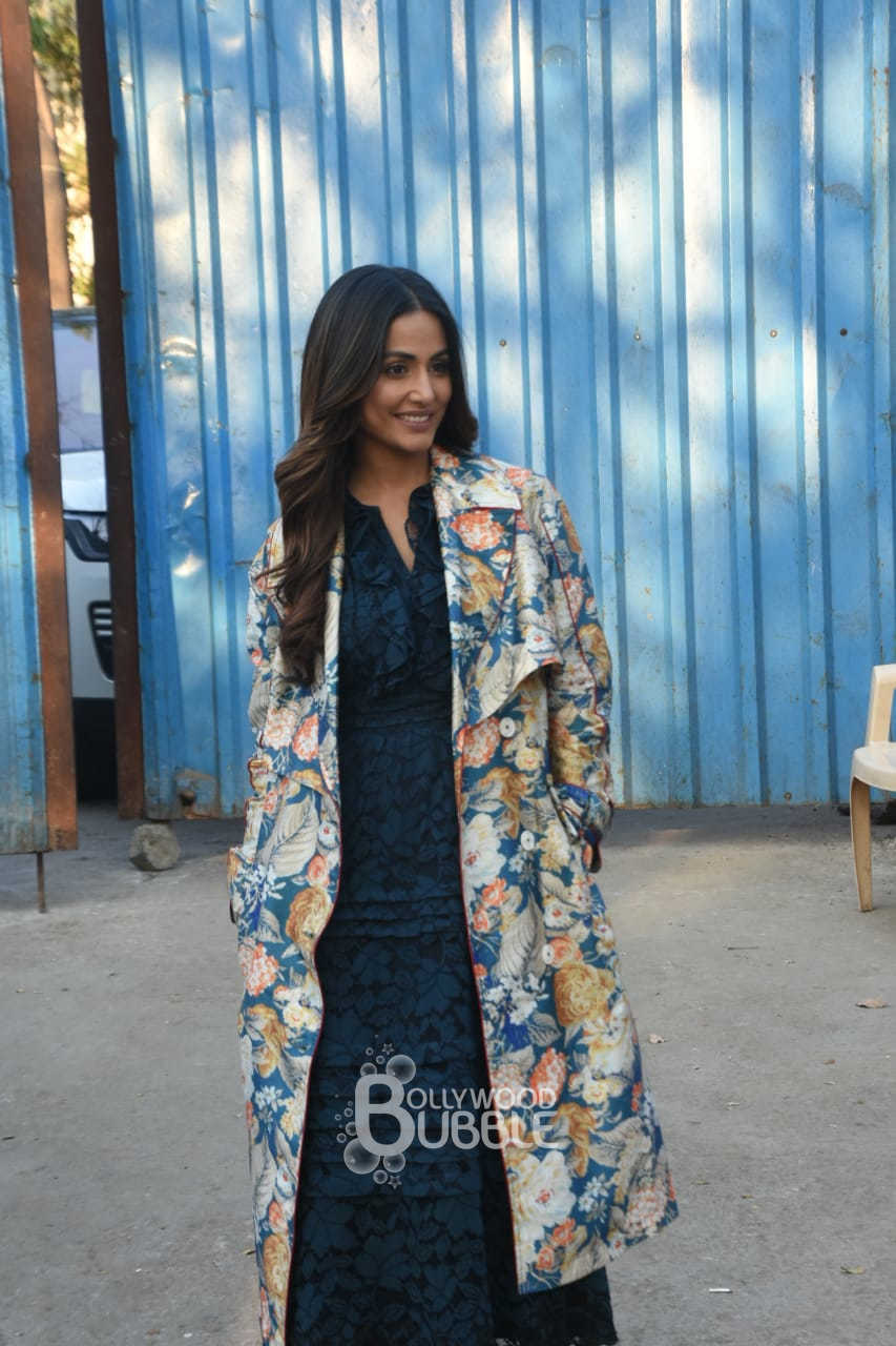 Hina Khan Hacked Promotions OOTD