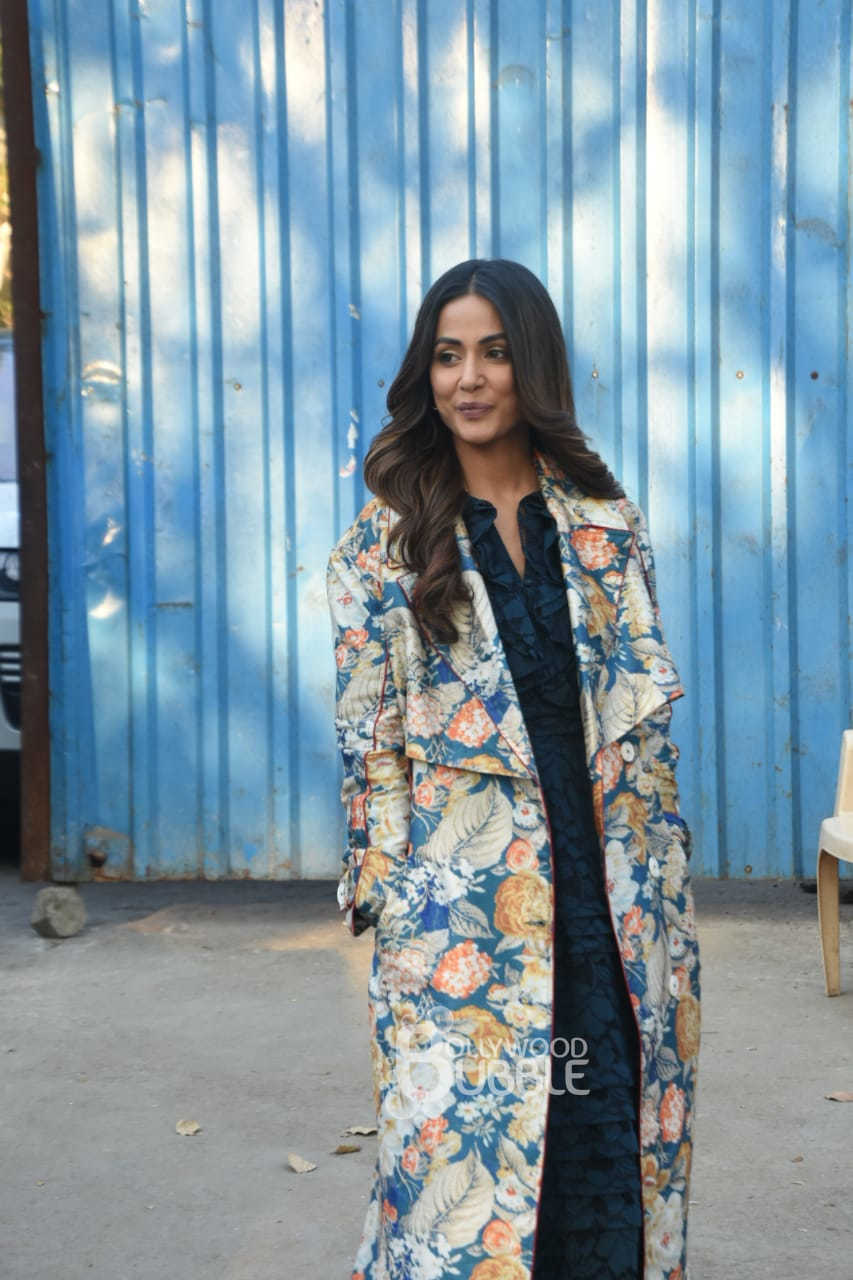 Hina Khan Hacked Promotions OOTD