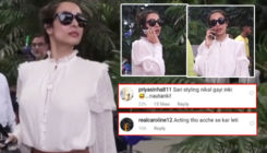 Malaika Arora gets angry at the airport, netizens troll her saying 'Nautanki' 