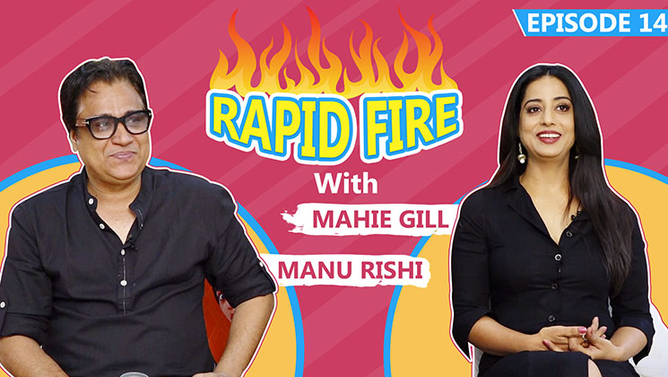 Manu Rishi and Mahie Gill