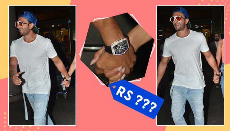 Ranveer Singh Diamond-Studded Wrist Watch is Super Stunning And Super  Expensive - Guess The Price