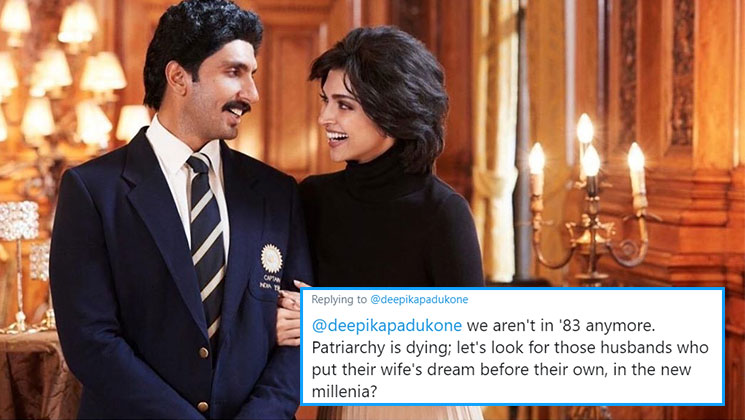 deepika padukone regressive patriarchy 83 caption