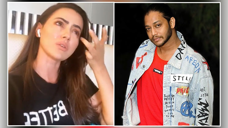 Sana Khan, Melvin Louis