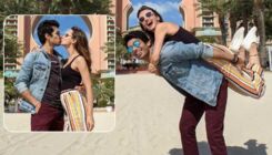 Sanaya Irani and Mohit Sehgal spice up their Dubai vacay with a passionate lip-lock
