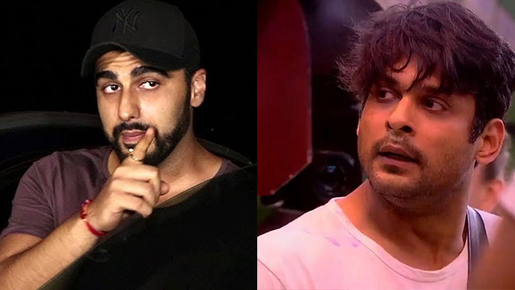bigg boss 13 sidharth shukla arjun kapoor fight viral video