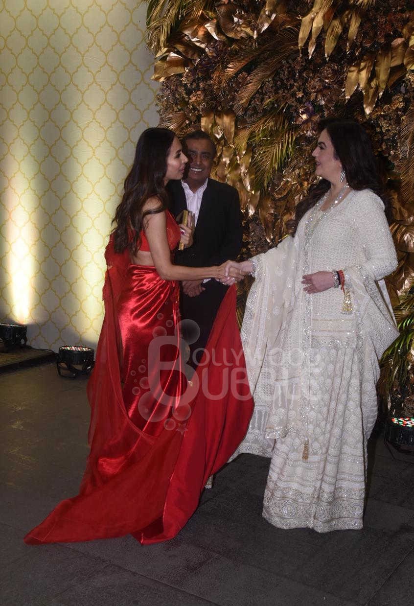 Arjun and Malaika armaan jain reception