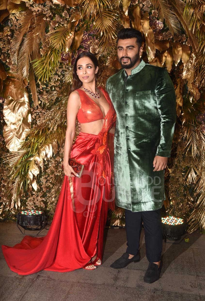 Arjun and Malaika armaan jain reception