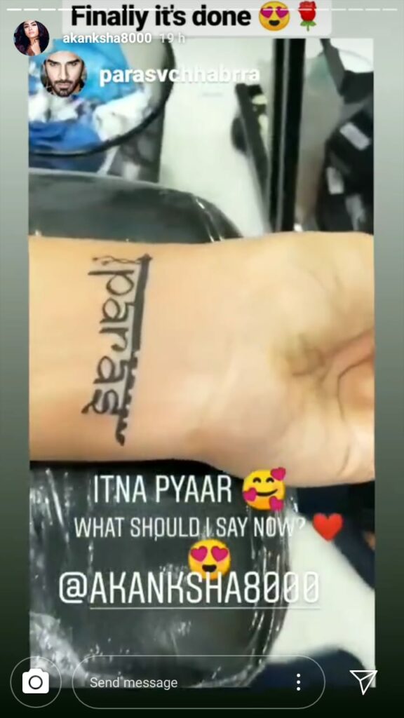 After Kartik Aaryan  Tara Sutaria The Fan Gets Tattoo Of Avneet Kaur On  His Arm