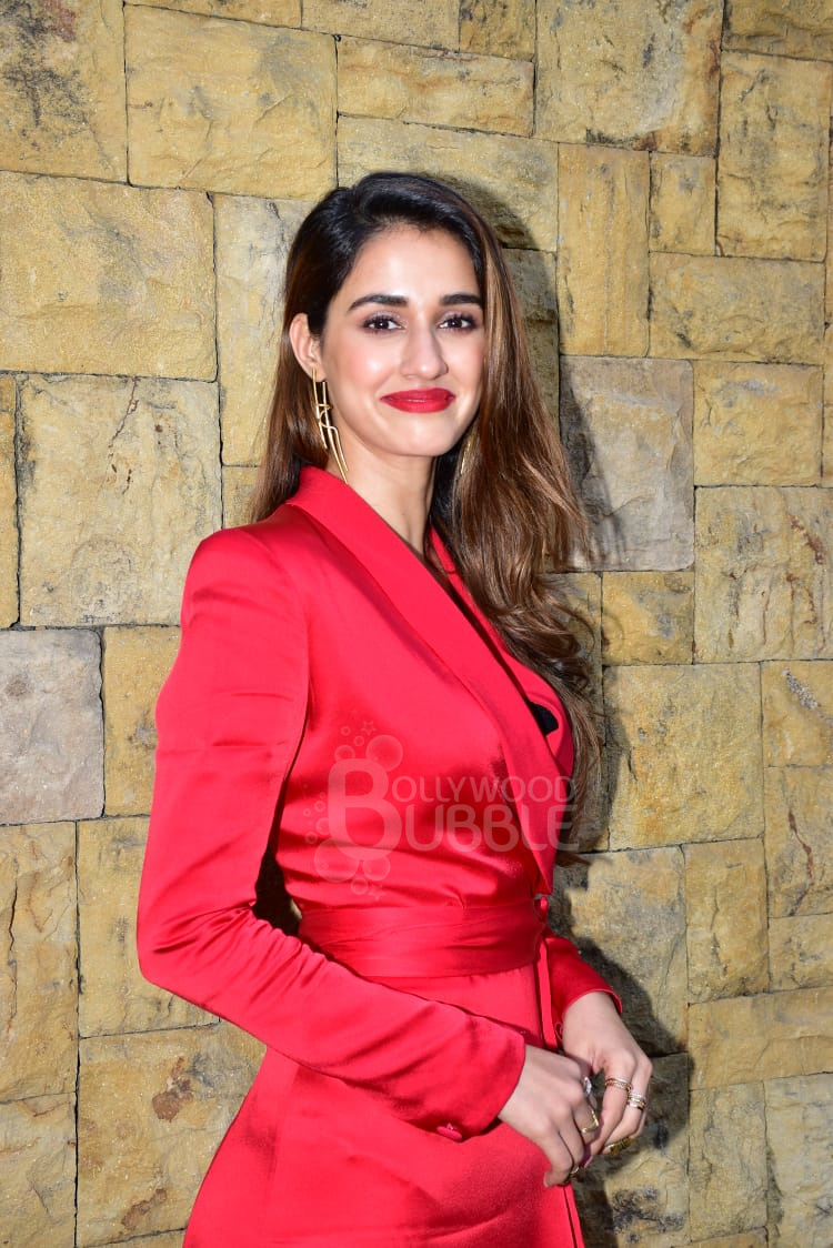 Disha Patani Red Dress Malang promotions