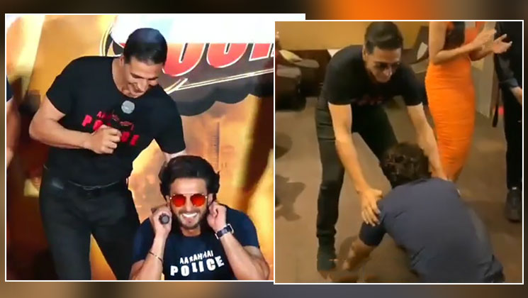 Ranveer singh late sooryavanshi trailer launch